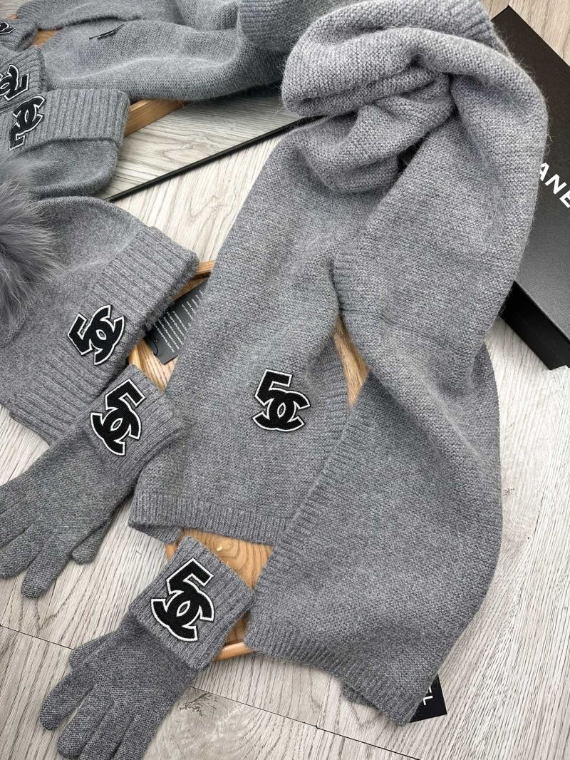 Chanel Caps Scarfs